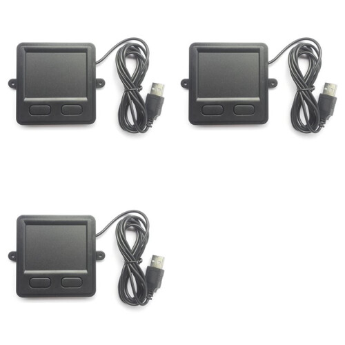 3X USB 2.0 Touchpad, Portable Trackpad for Desktop and Laptop User, Small Size
