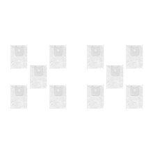 10 Pcs Suitable for EVA SDJ06RM Robot Vacuum Cleaner Accessories Leak-Proof Design Non-Woven Dust Bag