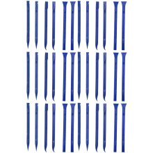 36Pcs Plastic Scraper Cleaning Tool Carbon Fiber Lottery Ticket Scratcher Tool for Tight Spaces, Kitchen, Crevices, Food