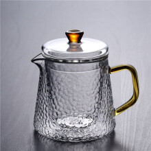 2X Filtro Kung Fu Flor Tetera Tetera Juego de Té Hogar Tetera de Vidrio Resistente A Altas Temperaturas 300Ml