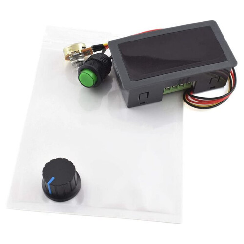 10X 6V-30V 8A  Motor Speed Controller 6V 12V 24V PWM Stepless Speed Control  Adjustable Driver Regulator 2