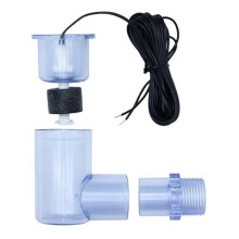 SS2 Float L Shape,for Safe-T- for HVAC Drain Pan Condensate Outlet,AC Water Level with Adapter
