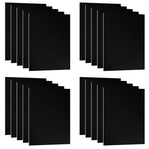 4 Set 7x5x1/32inch Anodized Aluminum Sheet,0.8mm Thick Engraving Blanks