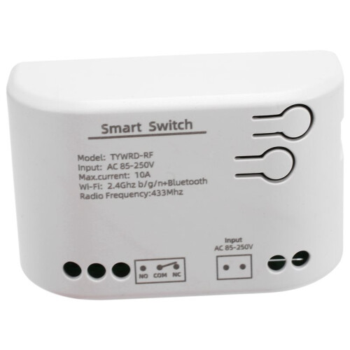 2X 1CH RF   AC85-250V WIFI Tuya Remote Control 433 Light  10A Rele Relay Self-Locking Interlock Inching 2