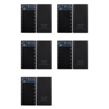 5X 18650 Battery Power Bank Box 22.5W Fast Charging LCD Display 20000MAh Power Board for 6X18650 Battery(A)