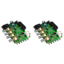 2X 12V 40W+40W Stereo-Audio-Verstärkerplatine Digitaler Mikrofonverstärker mit Tone Control Speaker AMP