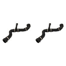2X 17127566031 Car Engine Radiator Water Hose for  1' 3' E81 E87 E88 E82 E90 2006-2013
