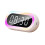 LED Night Light Alarms Clock Multifunctional Bedside Student Bedhead Bedroom Nightlight Clock  Speaker White 1