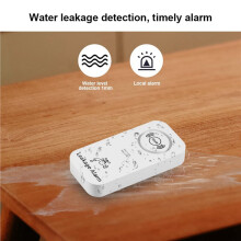 3X Wassersensor, 90 DB Alarm, Wasserleckdetektor, Alarm, Überwachung Von Lecks und Tropfalarm für Küche, Badezimmer, Keller