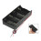 5X Black 4 X 1.5V D Battery Holder Storage Case Box W Wire Leads 3