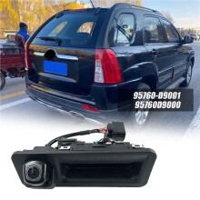2X 95760-D9000 Tylna Kamera Samochodowa Uchwyt Bagażnika 95760D9001 dla Sportage KX5 2016-2019 Kamera Cofania Tylnej Klapy