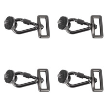 4pcs 1/4Inch Screw Adapter + Connecting Hook for Quick Rapid Sling Strap Shoulder Neck Belt DSLR Cameras