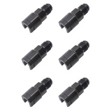 6X 6AN to 3/8 Quick Disconnect Female EFI Adapter Fitting Aluminum AN6 Male Flare to 3/8In Fuel Pipe Connectors