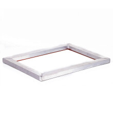 2 Pcs Reusable Aluminum Silk Screen Printing Frame with Mesh for Making Stencil, 31X41Cm & 27X39Cm