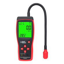 Sensor Digital Combustible Gas Detector, Natural Gas Leak Meter with Sound Light Alarm Tester