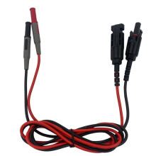 Conjunto de Cabos de Teste para Sistemas Fotovoltaicos, 1500V/20A, com Conector para Plugue Banana