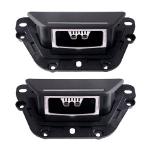 1Paio di Assieme Porta Posacenere per A6 A7 S7 RS7 12-18 Posacenere A Cassetto per Pannello Porta L4GD857405A6PS L4GD857405AAY8 Nero