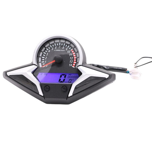 Motorcycle Digital LCD Dashboard Speedometer Tachometer Odometer for  CBR250
