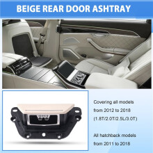 1 Paar Achterasbak Assy voor A6 A7 S7 RS7 12-18 Deurpaneel Lade-Stijl Asbak L4GD857405A6PS L4GD857405AAY8 Beige