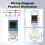 Multifunctional over/Under Voltage Protector 120VAC 63A, Adjustable Current & Voltage Relay with LED Display 5