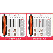 2 Set di Accessori per Aspirapolvere per X20+, Accessori per Aspirapolvere Robot per X20 , Parti di Ricambio