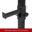 Squat Rack Stand Olympic Barbell Rack Bench Support Free Press Gym Workout Black 6