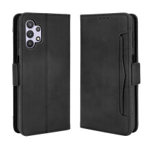 Étui portefeuille magnétique style vintage avec support pour téléphone, compatible avec le Samsung Galaxy A32 5G