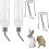 Bouteille d'eau pour lapin avec support, lot de 2, 350 ml, à suspendre. 1