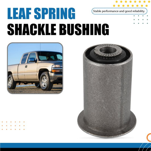 For  Silverado 1500 1999-2017 Leaf Spring Shackle Bushing Rear Suspension Spring Bushing 15529515 4pcs 2