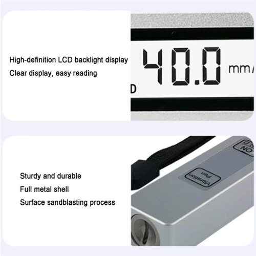 Pen Vibration Tester, Digital Analyzer Meter with LCD Screen, 0.1-199.9m/S², for Mechanical Fault Detection 2