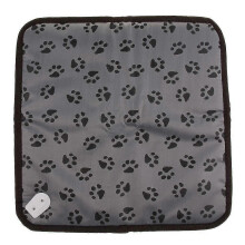 Verwarmingsmat voor huisdieren, elektrische verwarmingsmat voor honden en katten, waterdicht, verstelbaar, 45 x 45 cm