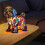 Lampe de bureau LED miniature en forme de chien 3