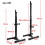 Squat Rack Stand Olympic Barbell Rack Bench Support Free Press Gym Workout Black 3