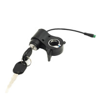 Candado de encendido para patinete eléctrico Kukirin, G2 y Max de 5 pines con interruptor de acelerador integrado y llave.