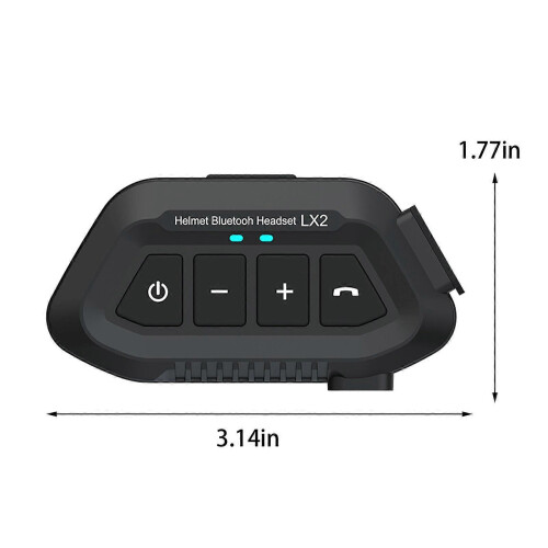 Ακουστικά Bluetooth για κράνος μοτοσικλέτας Bluetooth 5.0, πλήρες κράνος, μισό κρά 2