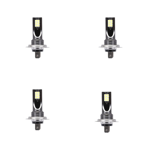 4x Λαμπτήρες LED H7 για φώτα χαμηλής δέσμης προβολέων 60000lm 6000k 220w Ψυχρό Λευκ