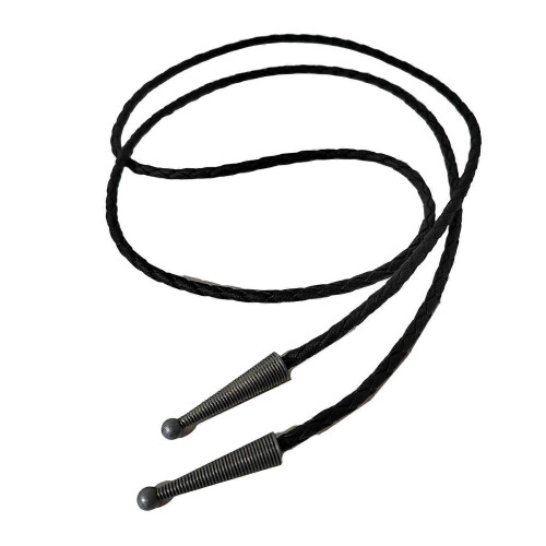 Ρυθμιζόμενα κιτ χειροτεχνίας Bolo Tie PU κορδόνι Bolo Tie με μεταλλικό κώνο γι