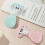 Μωβ μίνι ξυράφι για κορίτσια με ανταλλακτικά 2 λεπίδων, αντιολισθητική 4