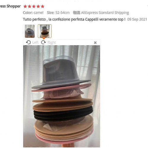 Καπέλα Fedora για Αγόρια Κορίτσια Μικρά 52cm 54cm Καπέλα από τσόχα για παιδιά 1