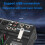 Επαγγελματική κονσόλα μίξης ήχου Bluetooth 4 καναλιών για DJ με εφέ αντήχηση 2