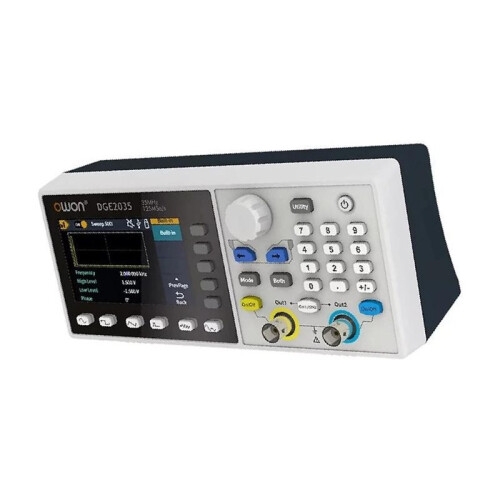 Owon 2-Ch Function Arbitrary Waveform Signal Generator DGE2035 35MHz 14bits, Modulation, Swept Frequency, Pulse, Storage EU Plug 1