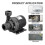 Ηλιακή αντλία νερού 50w 800l/h Dc12v για σιντριβάνι κήπου - Χαμηλού θορύβου 4