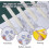 40Pcs Plastic Bone Folder Tool Paper Folding Tool Creaser Book Folding Tools Origami Tools for Burnishing, Bookbinding 5