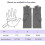 Gants de compression en bambou pour l'arthrite, gants de pression demi-doigts, gants de compression élastiques pour l'entraîn 5