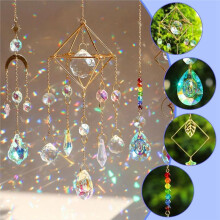 DIY Suncatchers, 400 Pcs Sun Catchers Making Supplies Kit Art and Crafts for Adults Prism Hanging Decorative Suncatcher