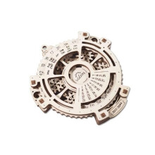 Puzzle 3D in legno - UGEARS - Meca-calendario 2.0 - Calendario 2017-2044 - Meccanismo planetario steampunk - 15+