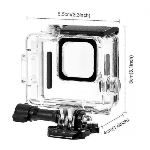 Αδιάβροχο περίβλημα GoPro HERO 4K 2024 για HERO 4K με βασικό σύστημα στήριξης, αγ 2