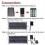 Ηλιακή αντλία νερού 50w 800l/h Dc12v για σιντριβάνι κήπου - Χαμηλού θορύβου 5