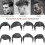 5Pcs Men'S Styling Comb Set Classic Retro Styling Men'S Comb 3