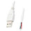 Cabo de Dados USB para MX1.25 Ultrafino com Porta PH Oculta para Tela Secundária de 8,8 Polegadas (Branco) 4